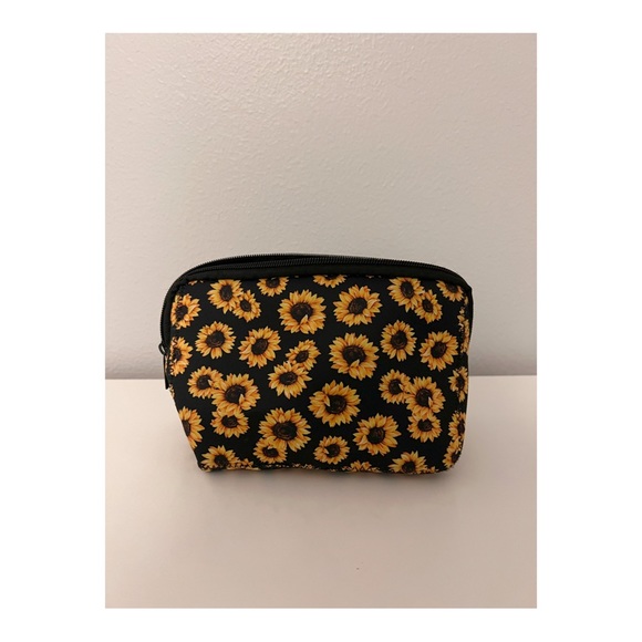 Handbags - Sunflower Make Up Bag
